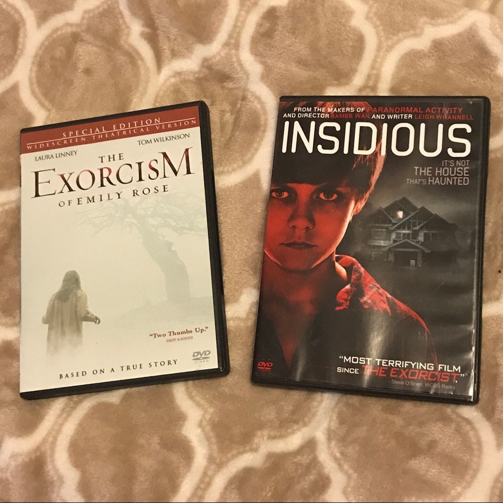 DVD bundle: the Exorcism of Emily Rose & Insidious